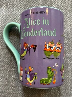 Disney Mint Green Ceramic Mug with Authentic Stamp